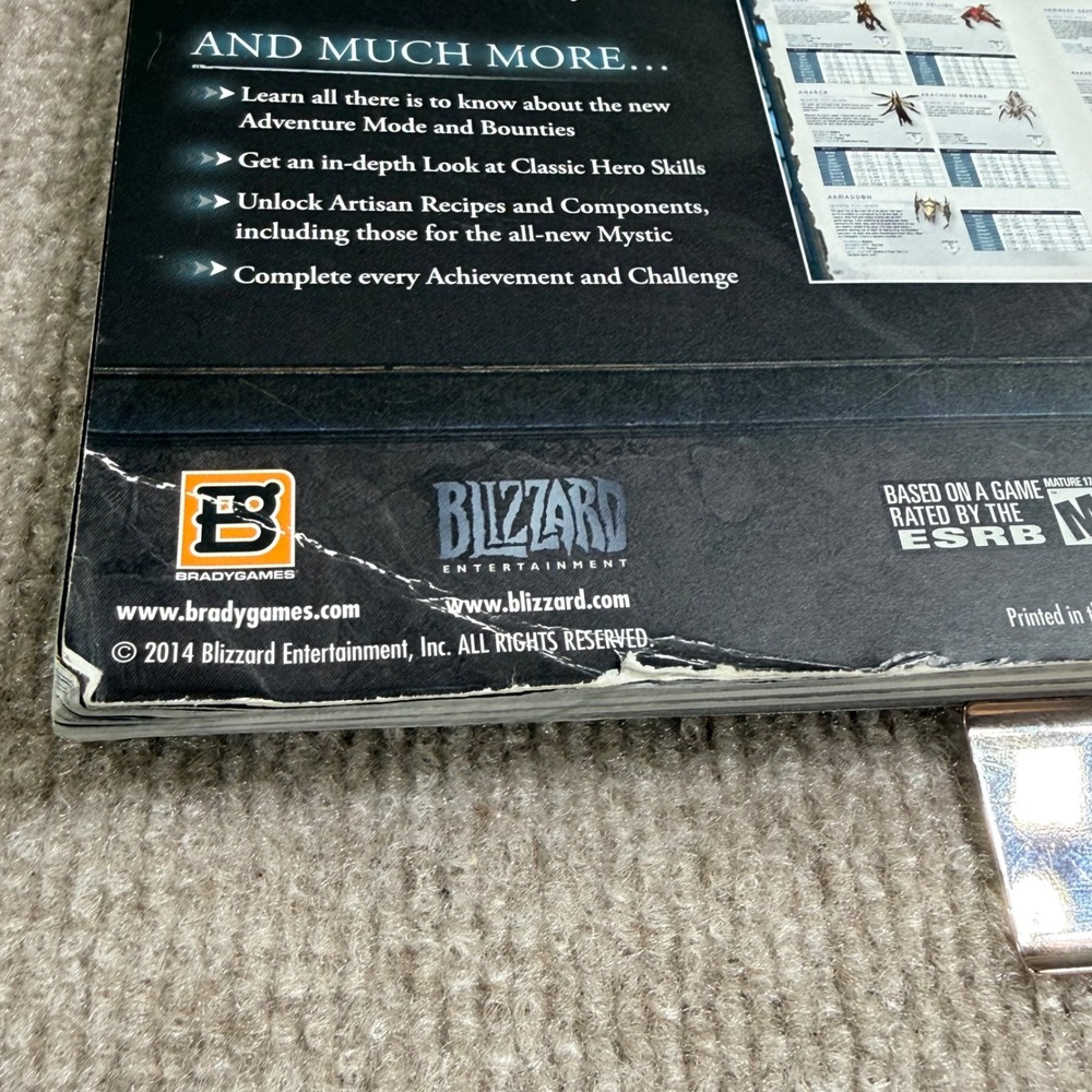 BradyGames Diablo III Reaper of Souls Signature Series Strategy Guide PC Mac - Picture 3 of 6